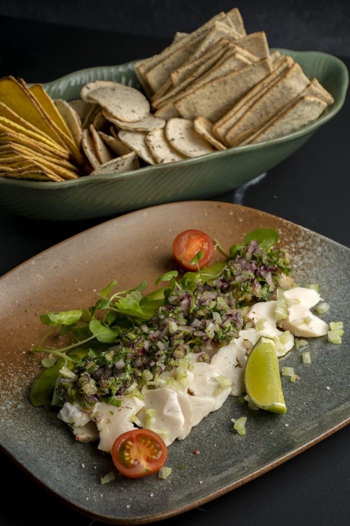 Ceviche y tostadas