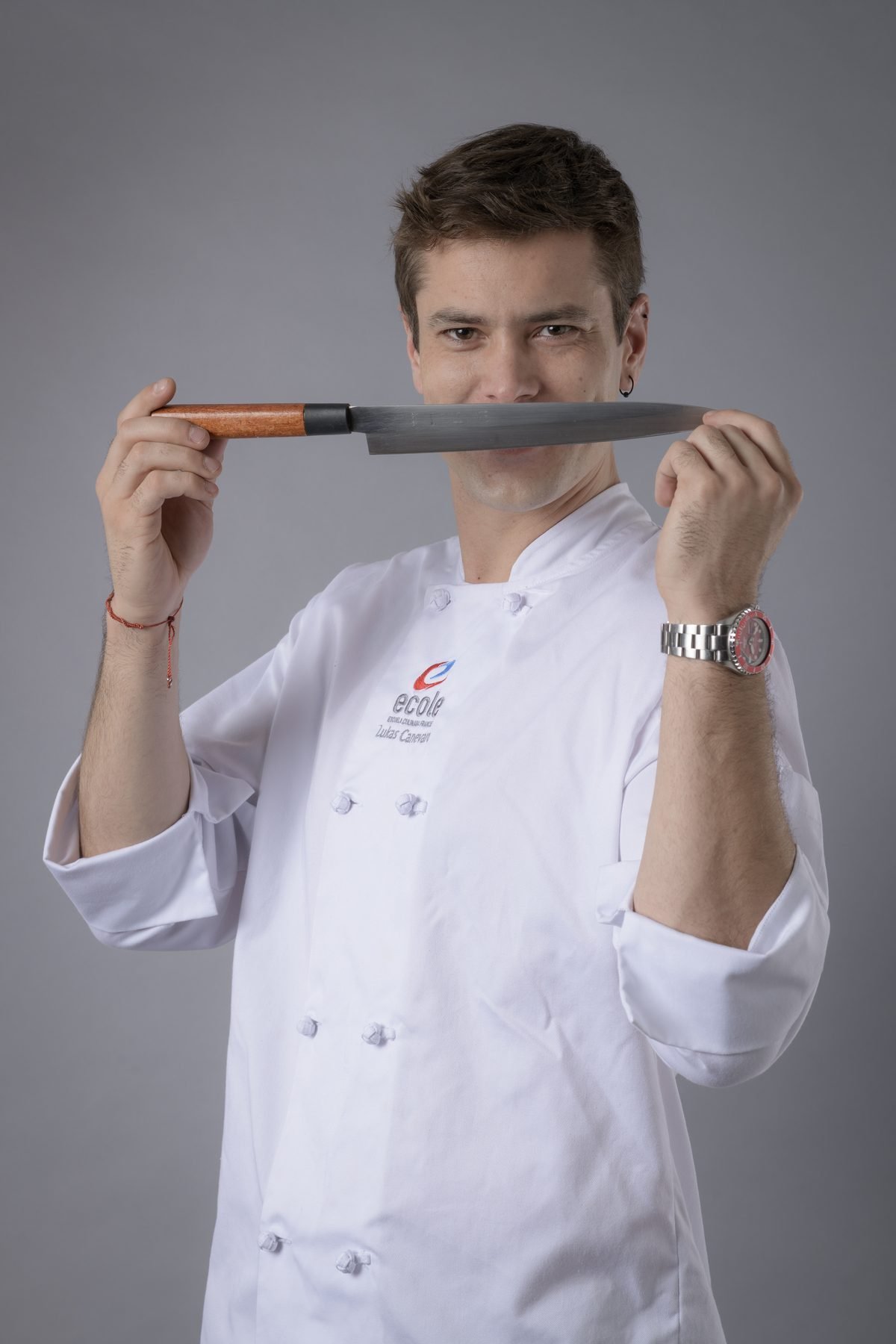 Lukas Canevaro, chef y productor de eventos